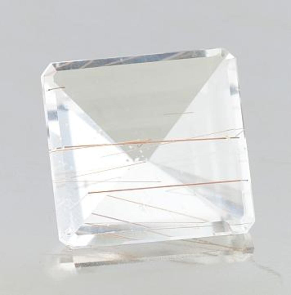 Rutilated Quartz Octagon 21.25 ct