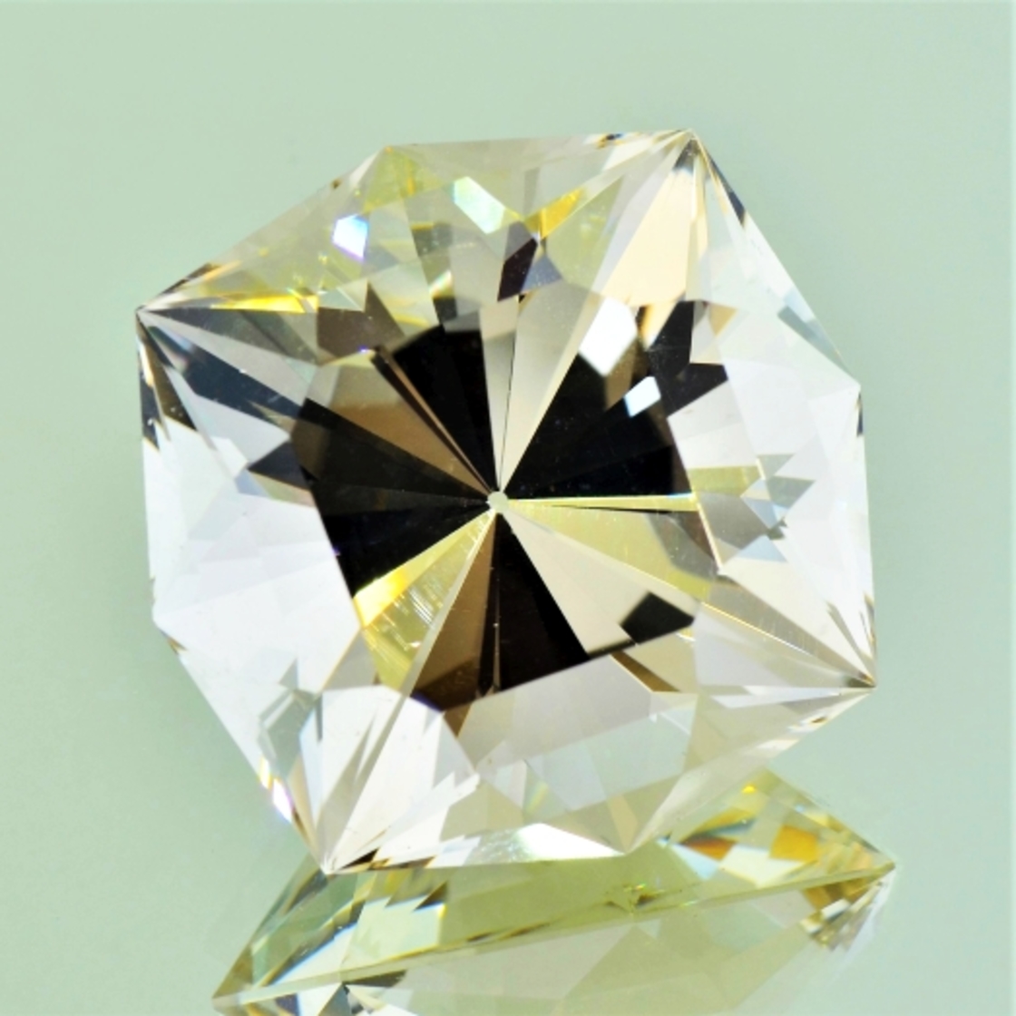 Citrin Designschliff ungebrannt 62,87 ct