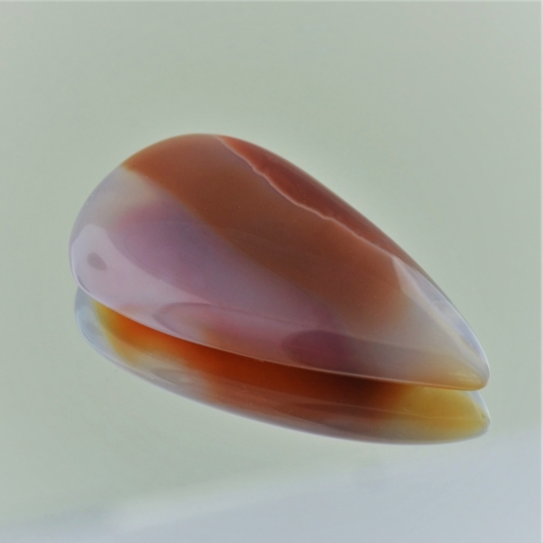 Achat Cabochon Tropfen 42,58 ct