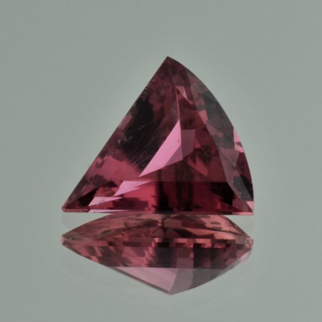 Rubellite Tourmaline Design-Trillion 9.07 ct