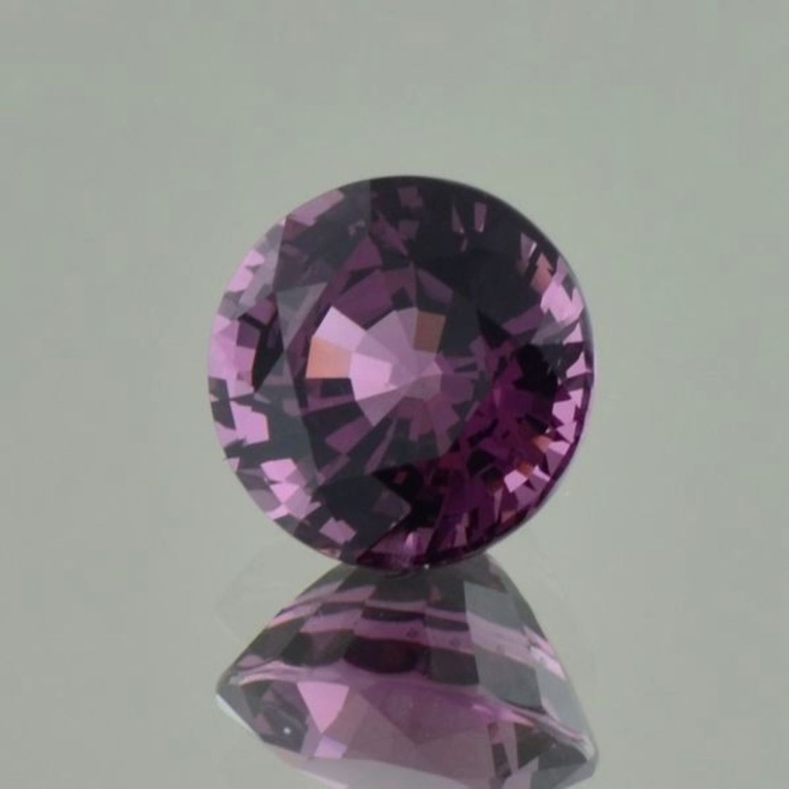 Spinell rund pink-purpur unbehandelt 4,83 ct