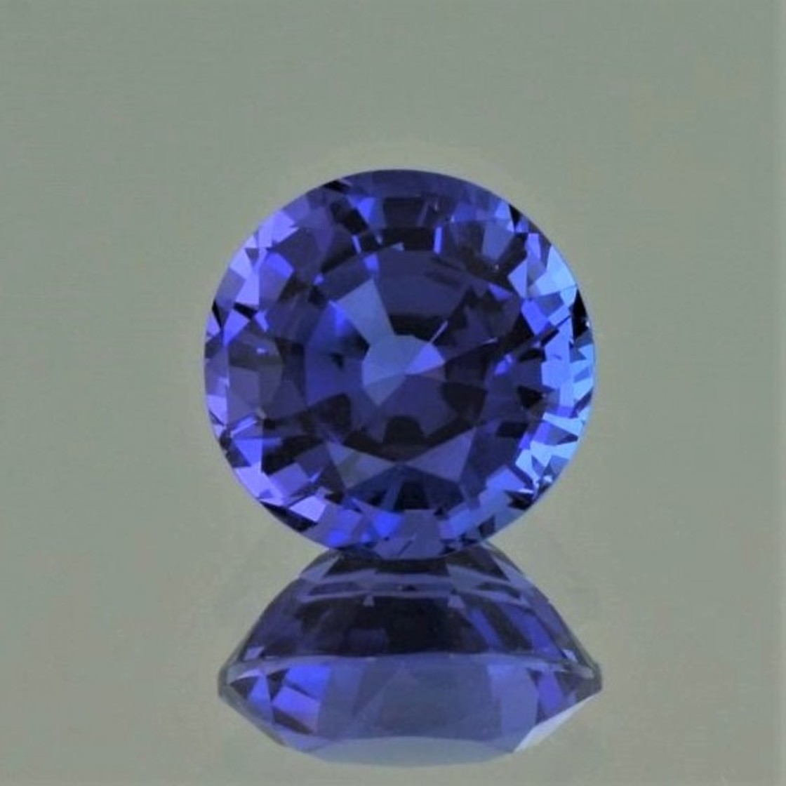 Tansanit rund intensives Blau 5,32 ct