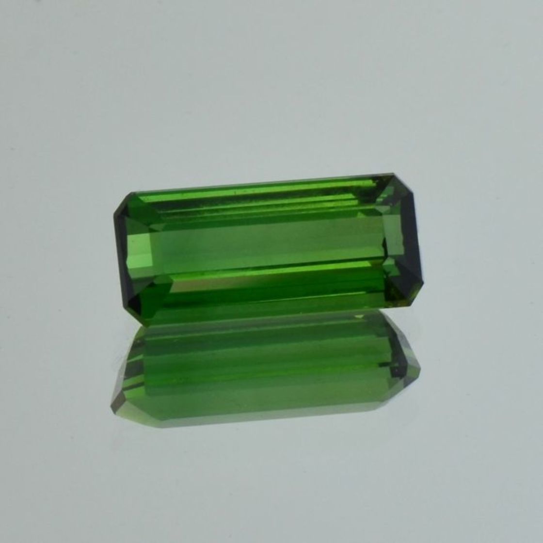 Green Tourmaline Tourmaline octagon green 5.09 ct