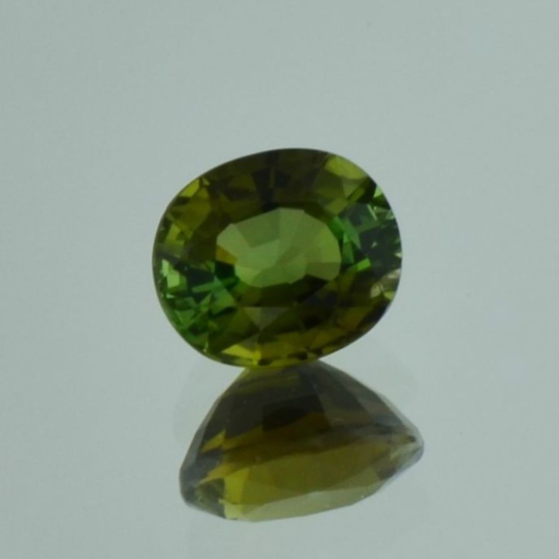 Green Tourmaline Tourmaline oval green 2.29 ct