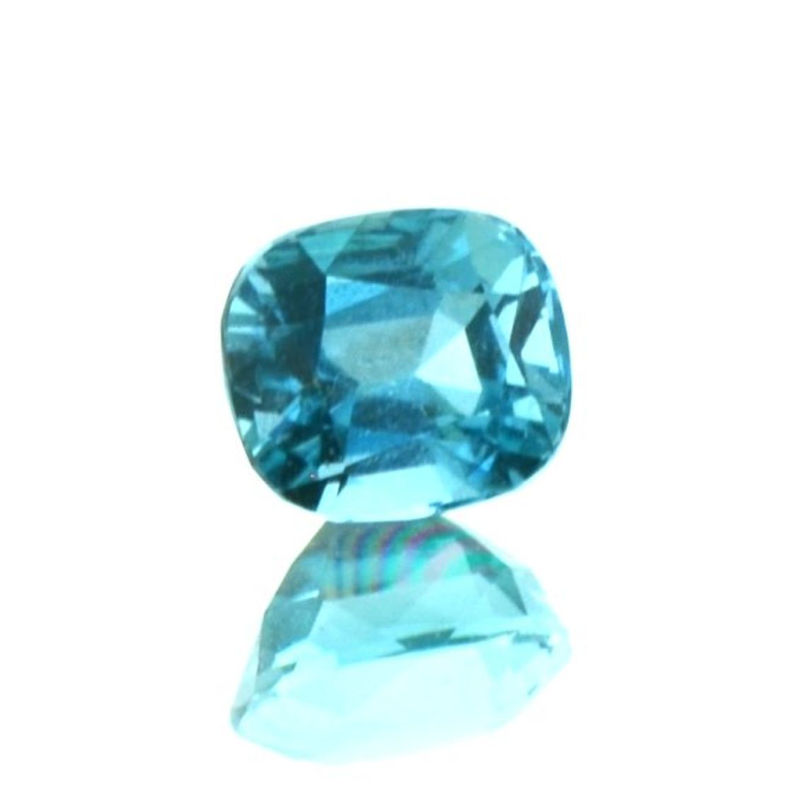 Indicolite Tourmaline cushion lagoon-blue 1,56 ct