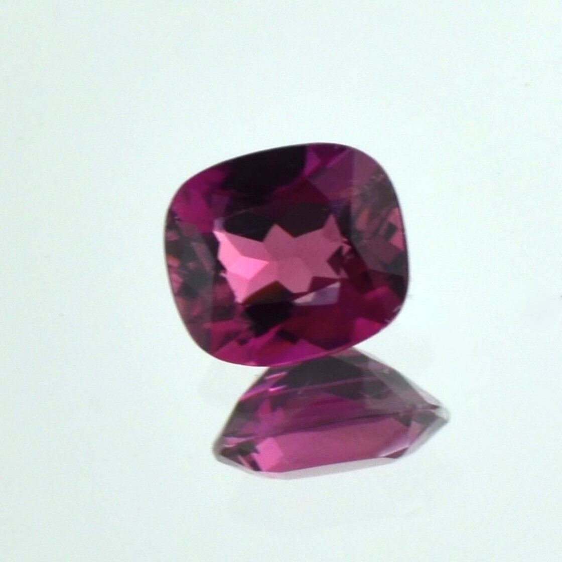 Rubellite Tourmaline cushion purple red 1.69 ct