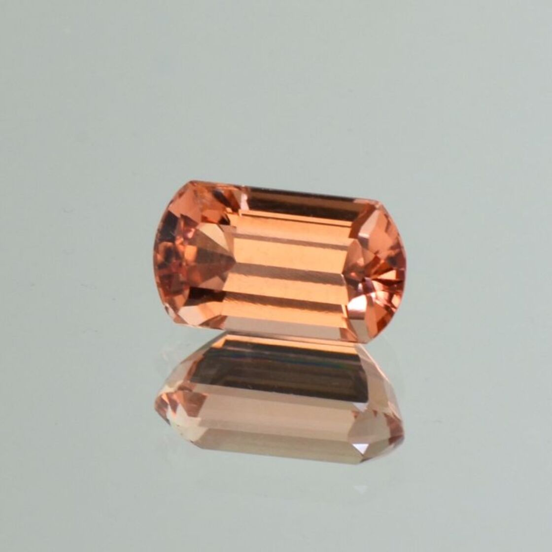 Turmalin Tonne rosaorange 4,33 ct.