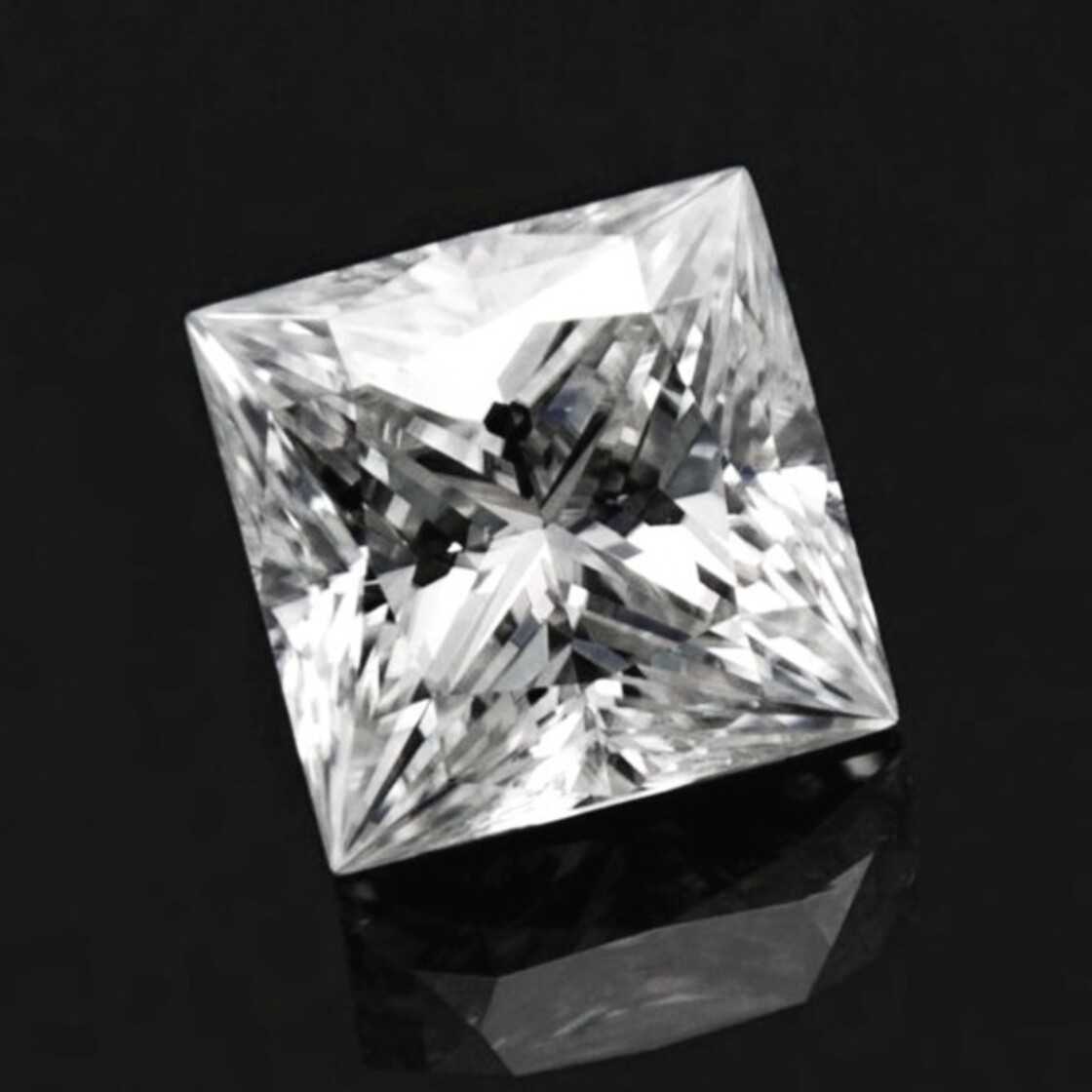 Diamond princess feines white G loupe clean 1.01 ct