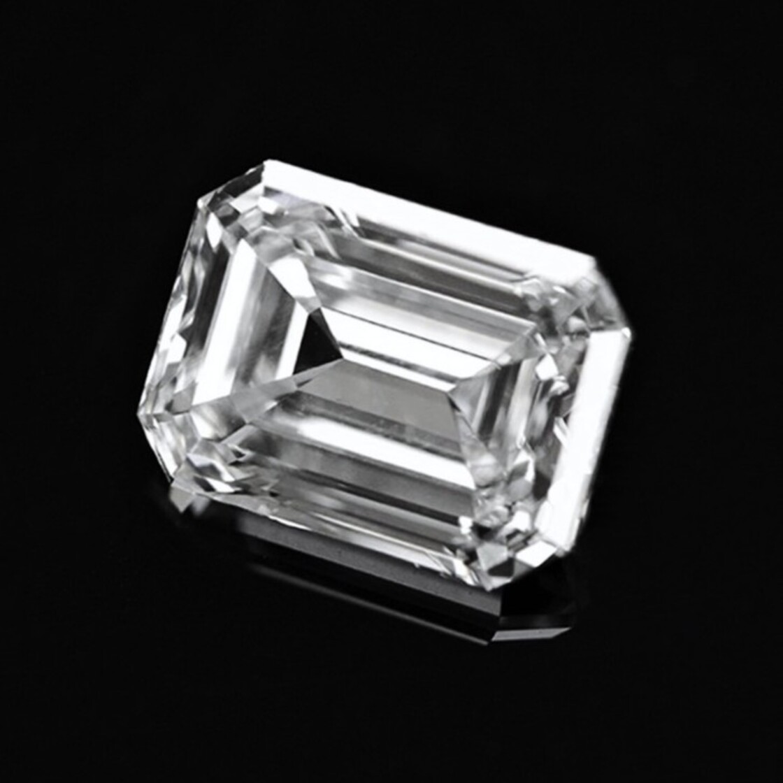 Diamant octagon feines Weiss G lupenrein 1,01 ct