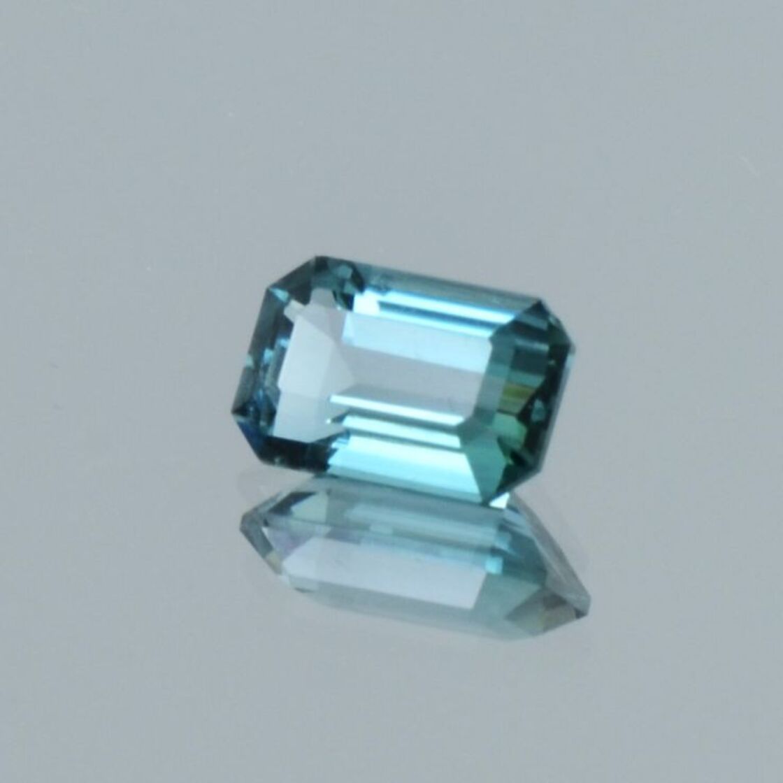 Indicolite Tourmaline octagon 1.69 ct.