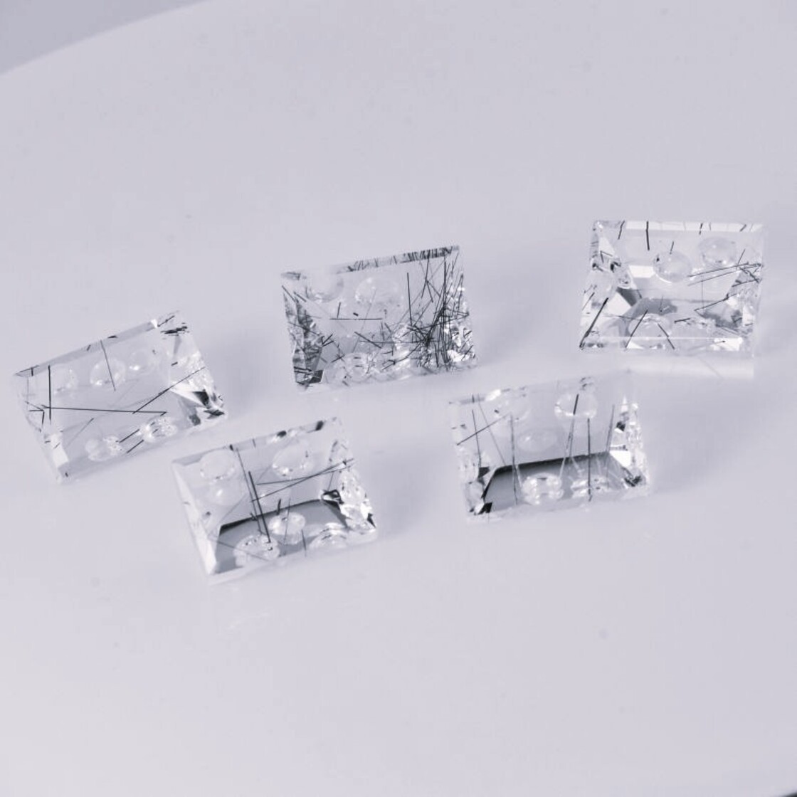 Quartz Lot Design-Rechtecke colorless 41.46 ct.