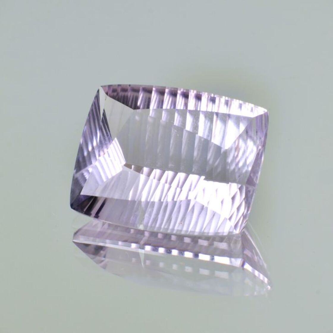 Amethyst Design-Rechteck helles Lila 39,78 ct.