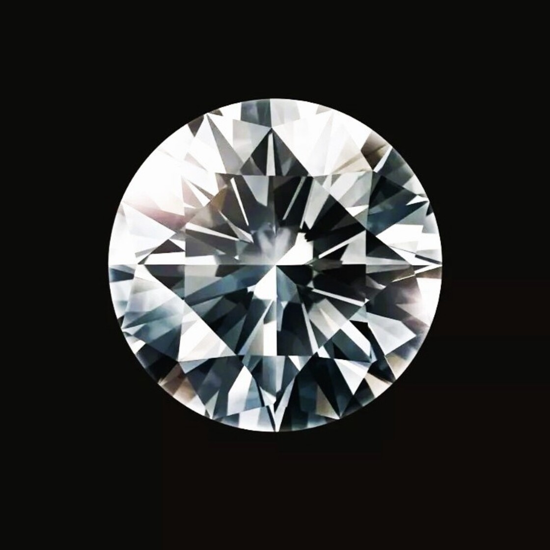 Diamant Brillant 3xEX hochfeines Weiss (D) lupenrein 0,25 ct