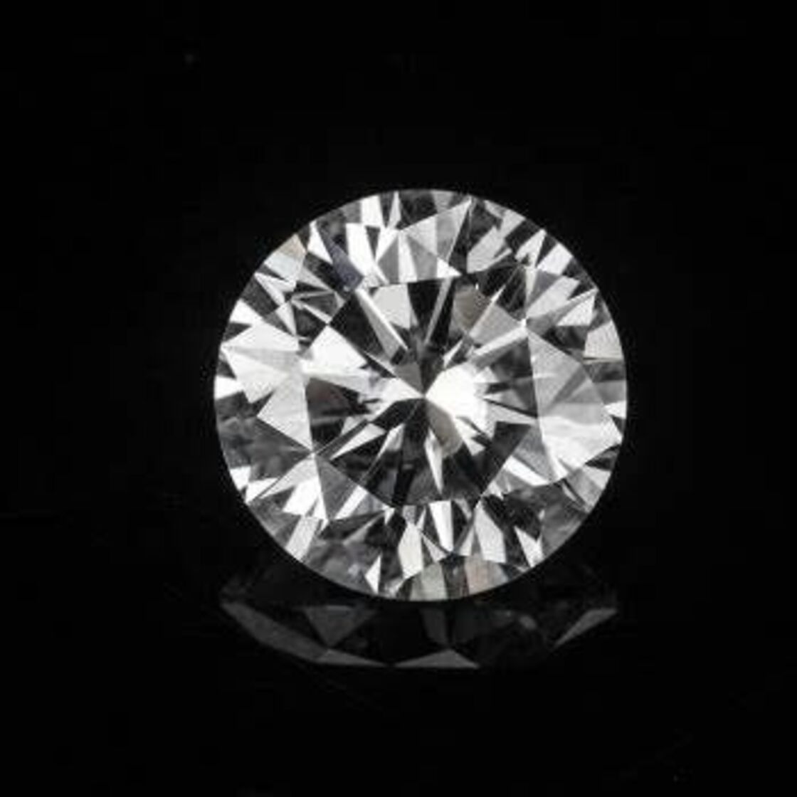 Diamond round brilliant white vs1