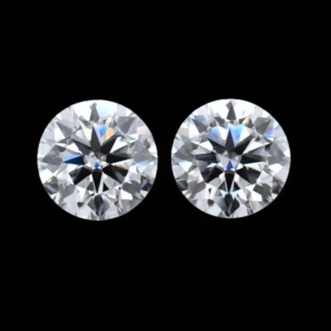 Diamanten Pair Brillanten white vs1 0.22 ct