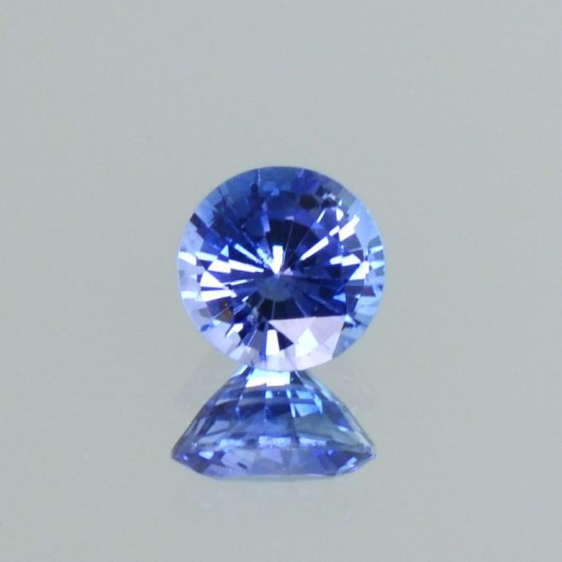 Sapphire round blue 0.50 ct