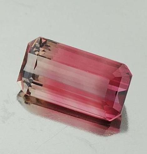 Bicolor Turmalin Octagon 11,03 ct Bicolor Turmalin Octagon 11,03 ct