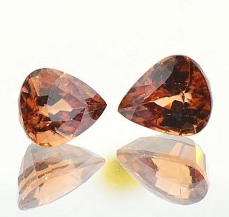 Zirkon Duo Tropfen 7,98 ct Zirkon Duo Tropfen 7,98 ct