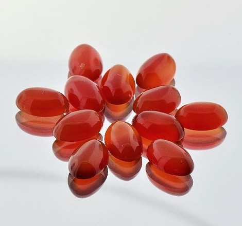 Karneol Lot oval 14,0 Karneol Lot oval 14,0