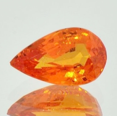 Mandarin-Garnet pear 5.08 ct Mandarin-Garnet pear 5.08 ct