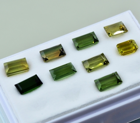 Tourmaline Lot Baguette 13.88 ct Tourmaline Lot Baguette 13.88 ct