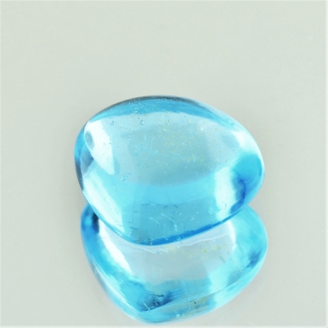 Blautopas Cabochon Tropfen 17,56 ct Blautopas Cabochon Tropfen 17,56 ct