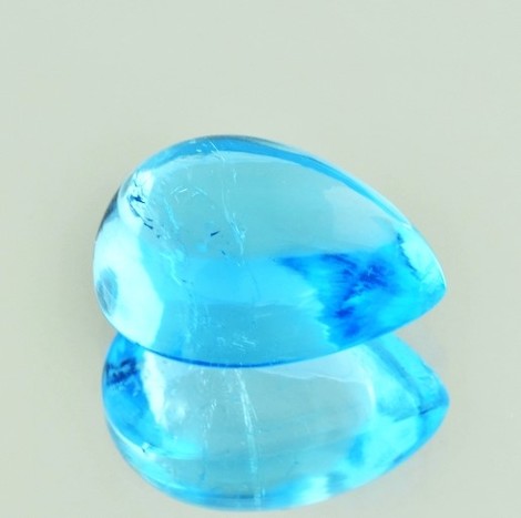 Blautopas Cabochon Tropfen 19,01 ct Blautopas Cabochon Tropfen 19,01 ct
