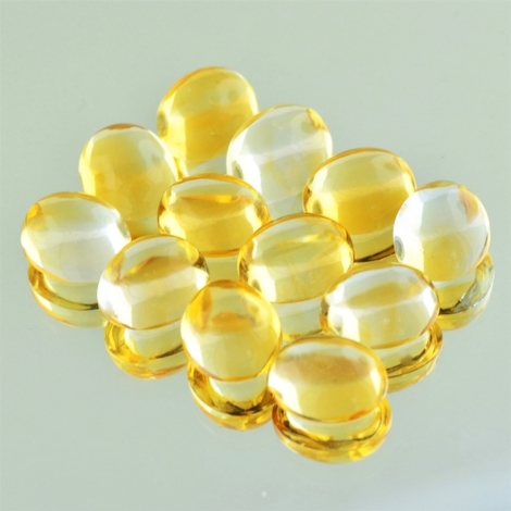 Citrin Lot Cabochon oval 48,82 ct Citrin Lot Cabochon oval 48,82 ct