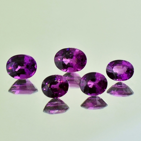 Rhodolith Lot oval 6,64 ct Rhodolith Lot oval 6,64 ct