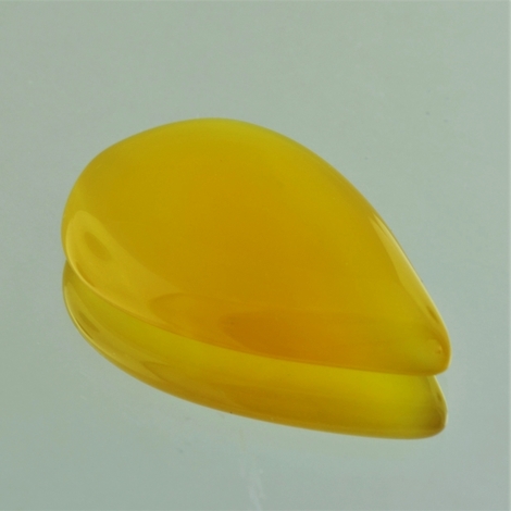 Quarz Cabochon Tropfen gelb 58,11 ct Quarz Cabochon Tropfen gelb 58,11 ct