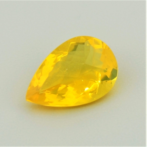 Fire Opal pear-checkerboard yellow 3.56 ct Fire Opal pear-checkerboard yellow 3.56 ct