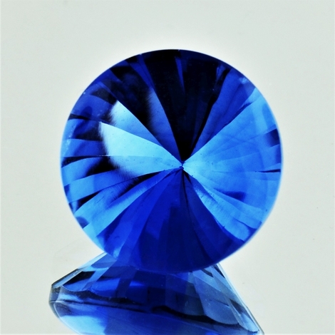 Fluorit Rund-Design blau-violett 14 ct Fluorit Rund-Design blau-violett 14 ct