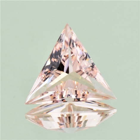 Morganit Trillion hellrosa 10,63 ct Morganit Trillion hellrosa 10,63 ct