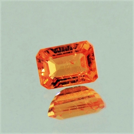 Mandarin-Garnet octagon orange 1.20 ct Mandarin-Garnet octagon orange 1.20 ct