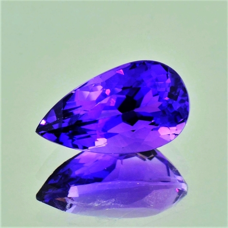 Amethyst Tropfen violett 6,13 ct Amethyst Tropfen violett 6,13 ct