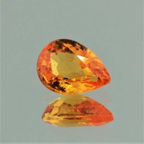 Mandarin-Garnet pear orange 1.72 ct Mandarin-Garnet pear orange 1.72 ct