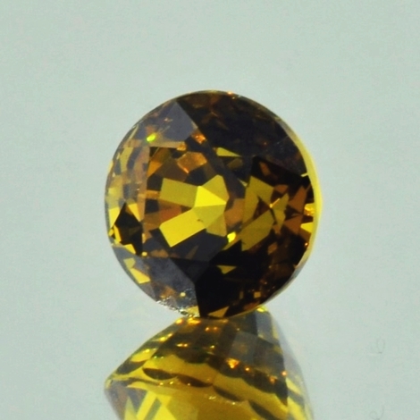 Mali-Granat rund gelbbraun 2,84 ct