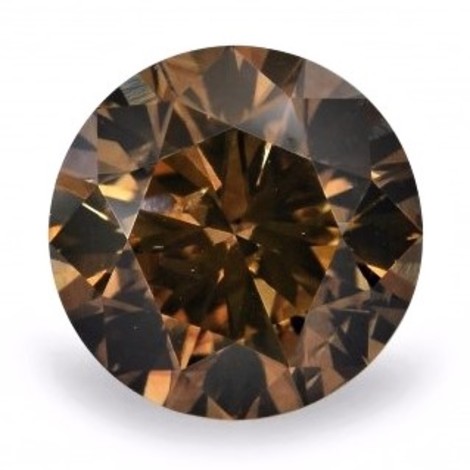 Farbdiamant Brillant dunkelbraun 2,52 ct Farbdiamant Brillant dunkelbraun 2,52 ct