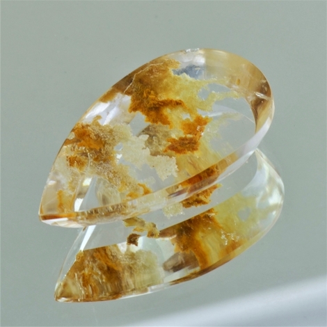 Lodolith-Quarz Tropfen 41,42 ct Lodolith-Quarz Tropfen 41,42 ct