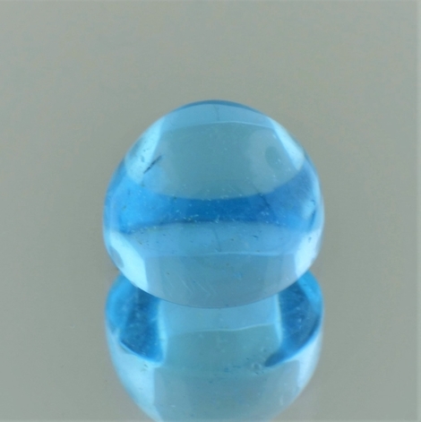 Blautopas Cabochon rund 7,03 ct Blautopas Cabochon rund 7,03 ct