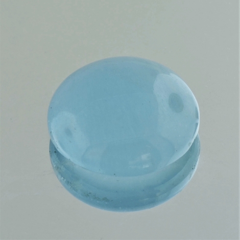 Aquamarin Cabochon rund hellblau 21,75 ct Aquamarin Cabochon rund hellblau 21,75 ct