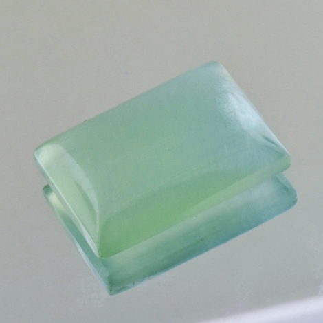 Aquamarin Cabochon Baguette hellgrün 32,94 ct Aquamarin Cabochon Baguette hellgrün 32,94 ct