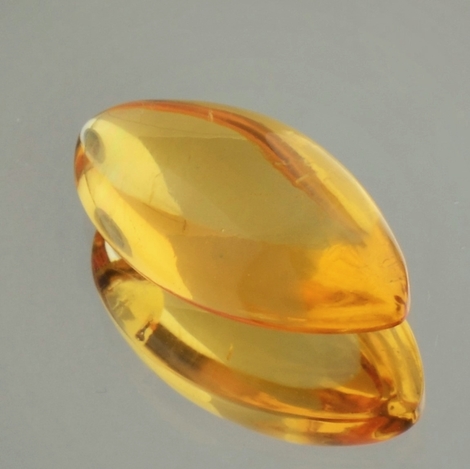 Citrin Navette Cabochon goldgelb 8,30 ct Citrin Navette Cabochon goldgelb 8,30 ct
