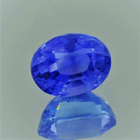 Saphir oval blau ungebrannt 2,44 ct Saphir oval blau ungebrannt 2,44 ct