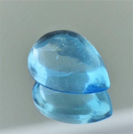 Blautopas Cabochon Tropfen 20,01 ct Blautopas Cabochon Tropfen 20,01 ct
