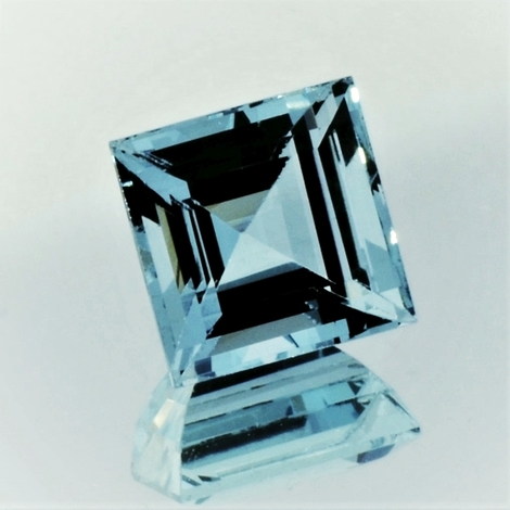Aquamarin carree hellblau 3,83 ct Aquamarin carree hellblau 3,83 ct