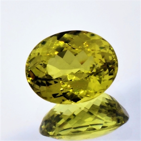 Chrysoberyll oval grünlich-gelb 5,99 ct Chrysoberyll oval grünlich-gelb 5,99 ct