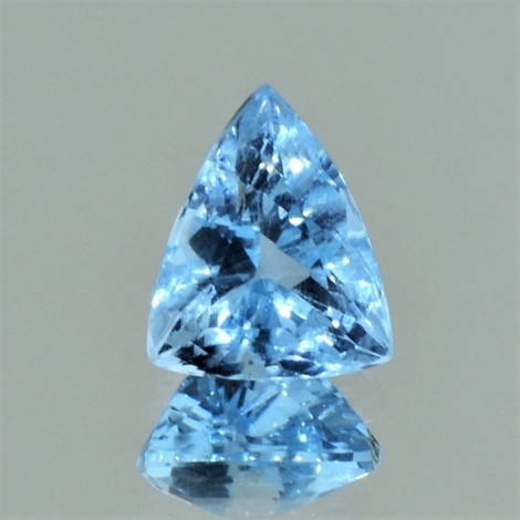 Aquamarin Trillion hellblau 3,54 ct Aquamarin Trillion hellblau 3,54 ct