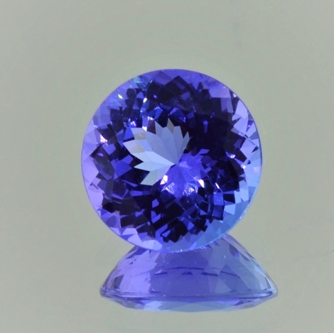 Tanzanite round lila-blau 6.34 ct Tanzanite round lila-blau 6.34 ct