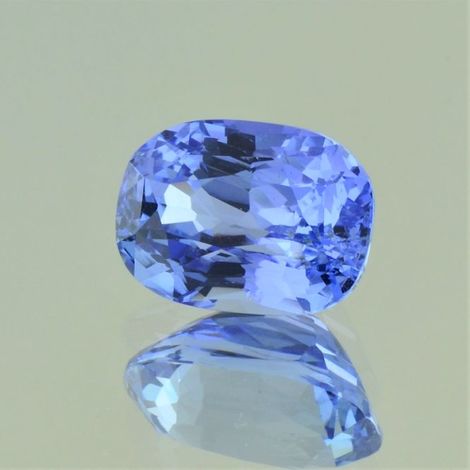 Sapphire cushion blue untreated 5.81 ct